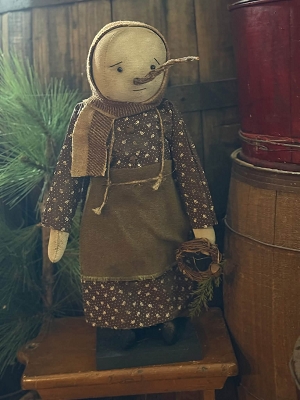 Snowman GIrl Wool Skirt 19